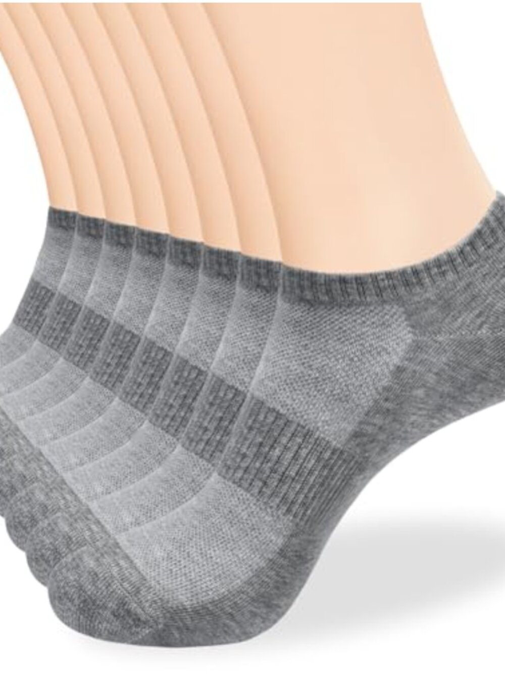 Ankle Socks Women Men Thin Low Cut No Show Cotton Athletic 8 Pairs